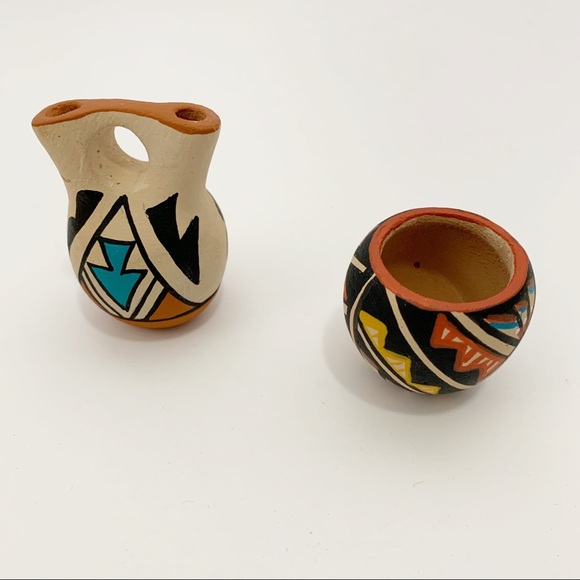 Jemez Other - Miniature Mini Native American Pottery Vase Pot